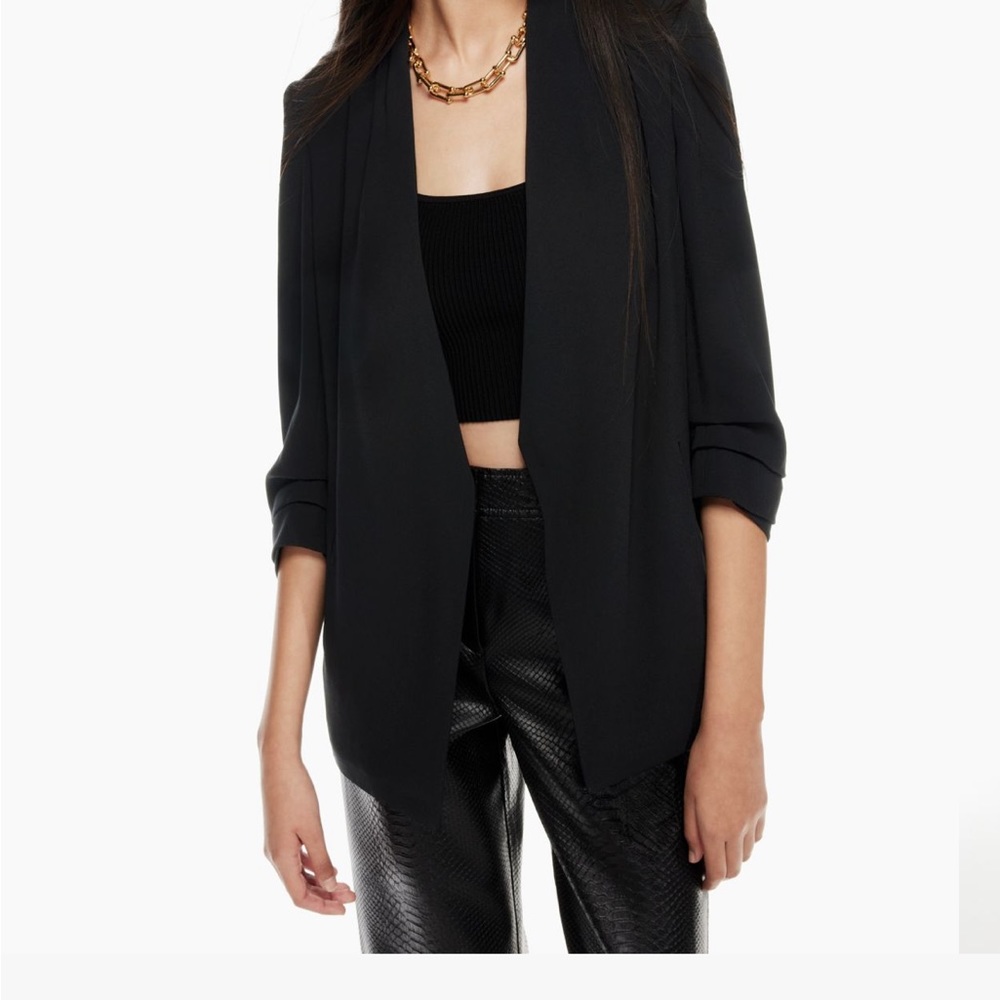 Babaton Hip-Length Power Blazer